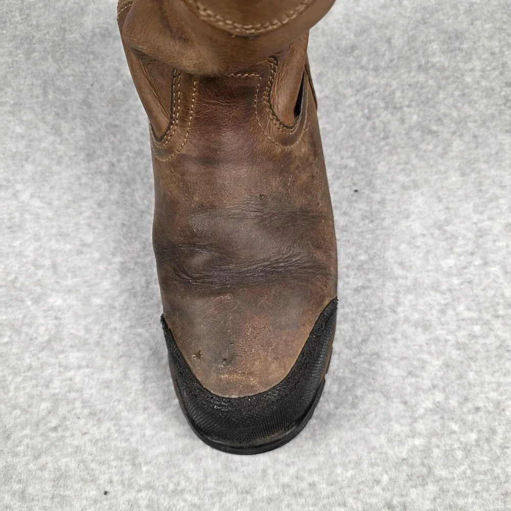 Red Wing Boots Mens Size‎ 8.5 D Brown Waterproof Pull On Work Safety Toe 4448